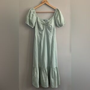 Lost + Wander Springtime Midi Dress size medium in mint
